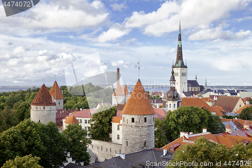 Image of Aerial view of Tallinn