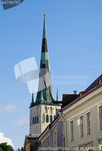 Image of St. Olaf Church in Tallinn