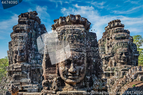 Image of Faces of Bayon temple, Angkor, Cambodia