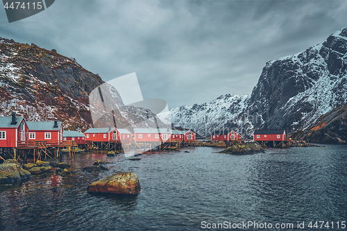 Image of Nusfjord fishing village in Norway