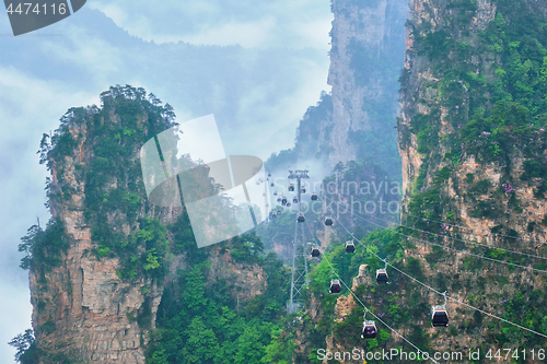 Image of Zhangjiajie mountains, China