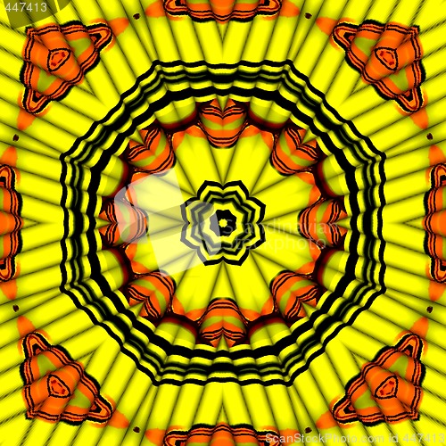 Image of Abstract 3d background