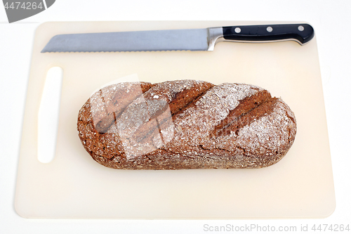 Image of Bread With Knife