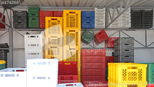 Image of Plastic Farm Crates