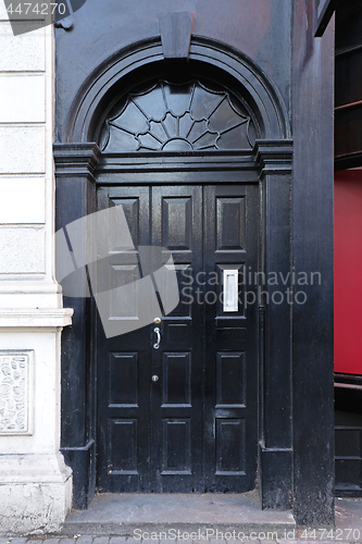 Image of Black Arch Door