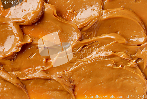 Image of melted caramel background