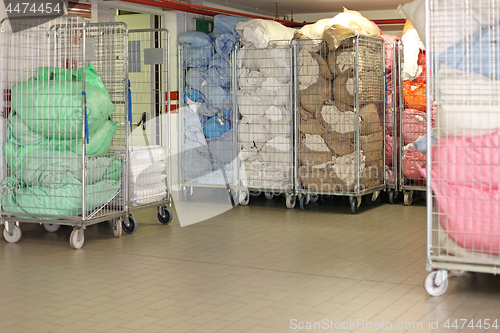 Image of Laundry in Carts