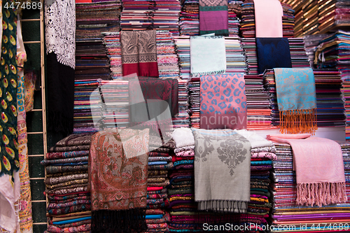 Image of multicolored textile