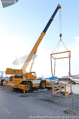 Image of Boat Crane