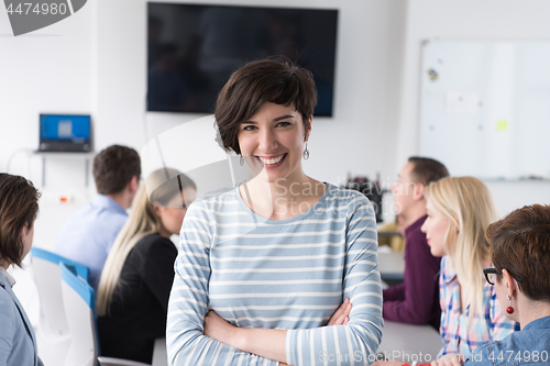 Image of Portrait of successful Businesswoman