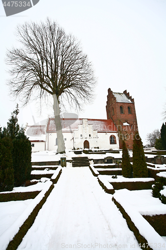 Image of Church in Helsinge Denmark