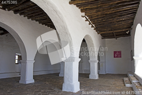 Image of Church of Santa Eularia  des Riu in Ibiza Spain