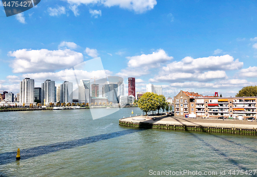 Image of panoramic view of Rotterdam