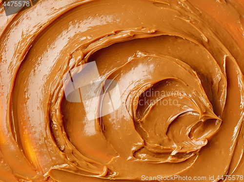 Image of melted caramel background