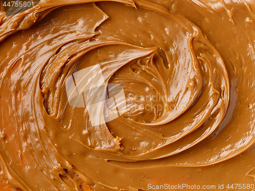 Image of melted caramel background