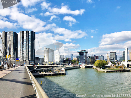 Image of panoramic view of Rotterdam