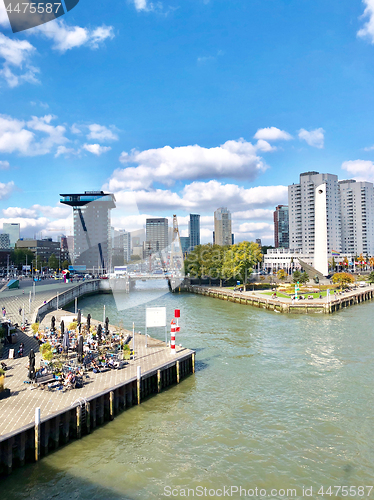 Image of panoramic view of Rotterdam