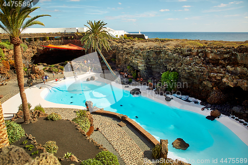 Image of Jameos del Agua pool in Lanzarote