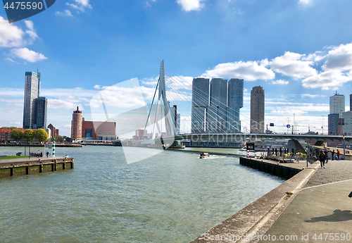 Image of panoramic view of Rotterdam