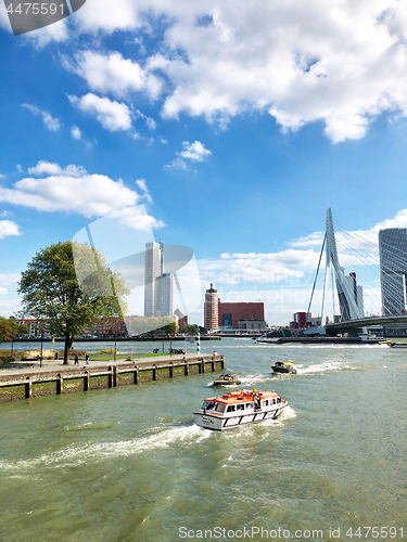 Image of panoramic view of Rotterdam