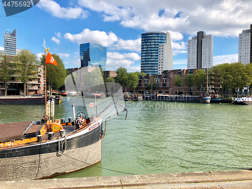 Image of panoramic view of Rotterdam