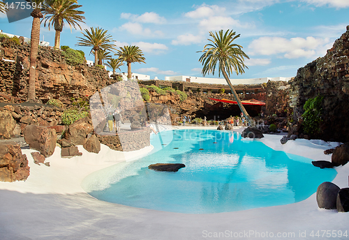 Image of Jameos del Agua pool in Lanzarote