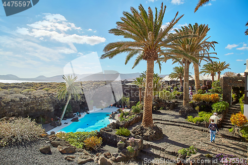 Image of Jameos del Agua pool in Lanzarote