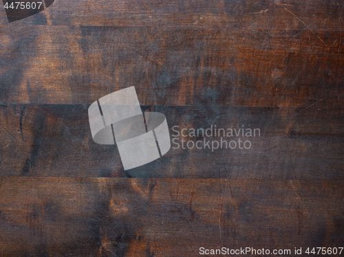 Image of dark brown wood background