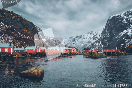 Image of Nusfjord fishing village in Norway