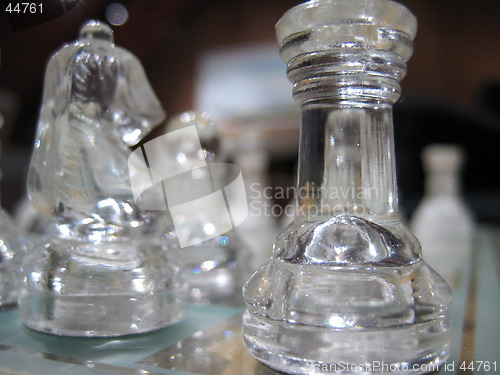 Image of Chess in glass