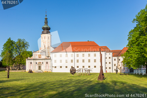 Image of The Cistercian monastery Kostanjevica na Krki, Slovenia, Europe.