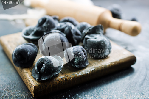 Image of black pelmeni