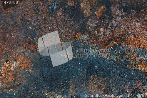 Image of Dirty rusty metal surface