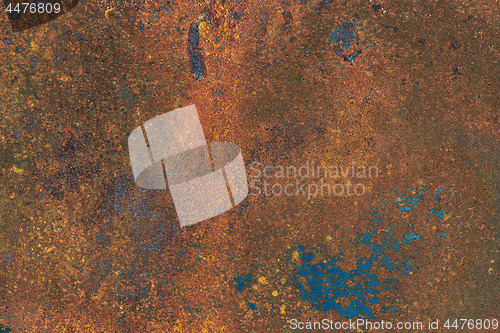 Image of Dirty rusty metal surface