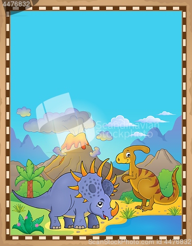 Image of Dinosaur theme parchment 4
