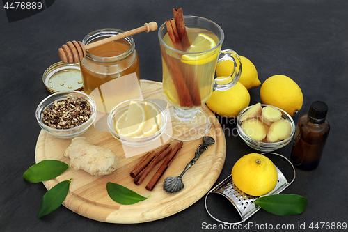 Image of Healing Flu and Cold Remedy Ingredients