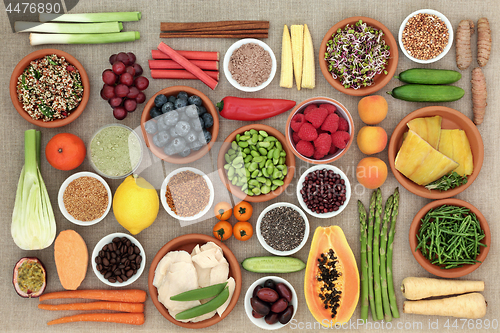 Image of Healthy Diet Food Selection