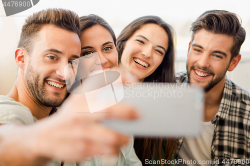 Image of A selfie with friends