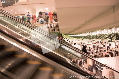 Image of photographer at the mall