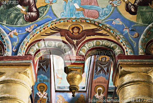 Image of Interior of a church in Rostov Kremlin