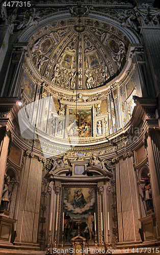 Image of Interior of Basilica of Santa Maria Maggiore, Bergamo