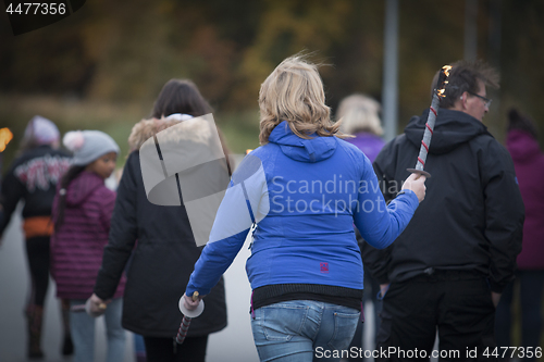 Image of Marching with Torches