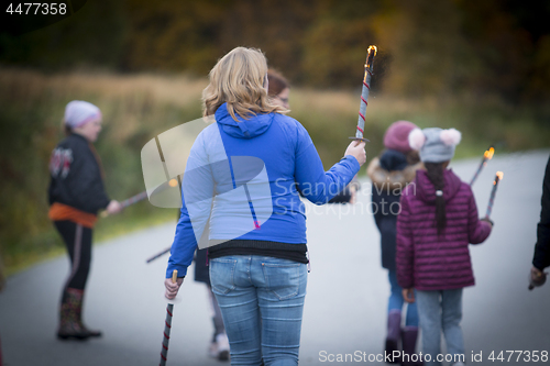 Image of Marching with Torches