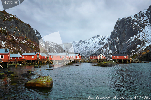 Image of Nusfjord fishing village in Norway