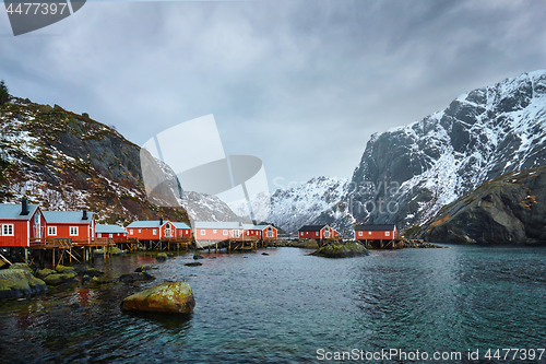Image of Nusfjord fishing village in Norway