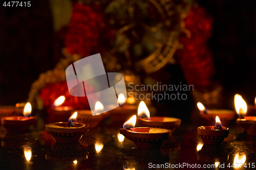 Image of Diwali lights