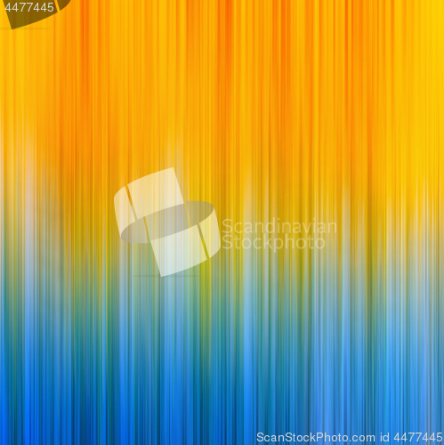 Image of Abstract Motion Blurred Orange Blue Gradient Background