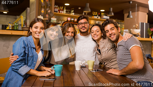 Image of Friends at the cafe 