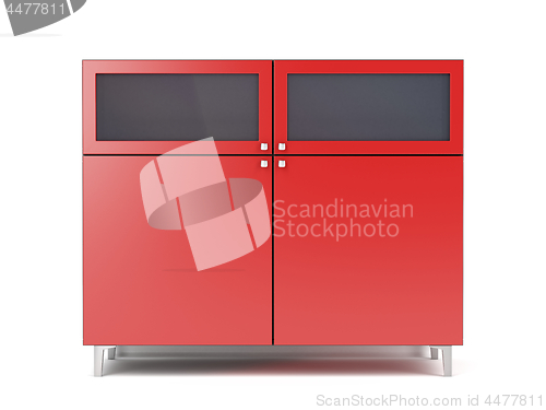 Image of Modern storage cabinet