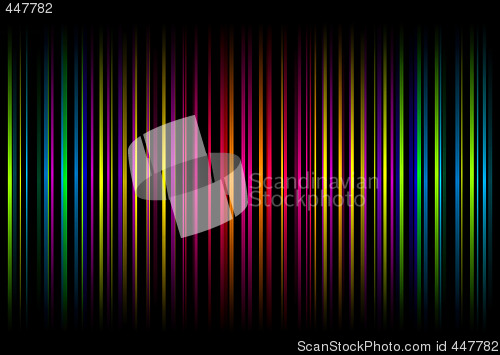 Image of rainbow stripe vert